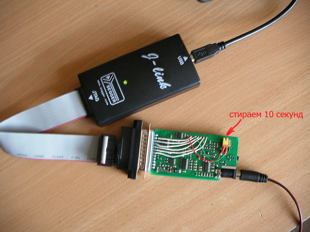 программатор j-link v8